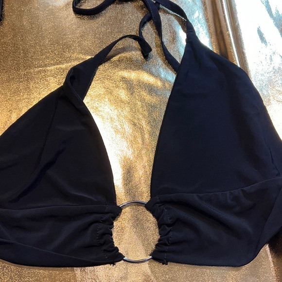 NWOT Black Halter Top - Picture 1 of 6